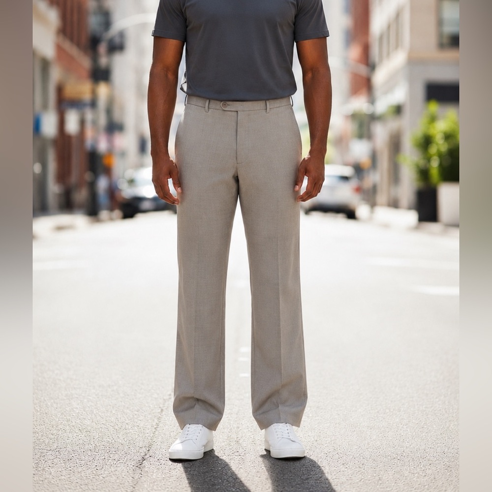 Brooks Brothers 1818 Classic Men’s Dress Pants – Flat Front – Size 42x30 NWT